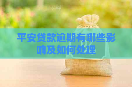 平安贷款逾期有哪些影响及如何处理