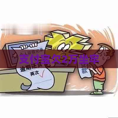 支付宝欠2万坐牢