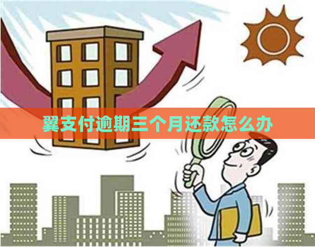 翼支付逾期三个月还款怎么办