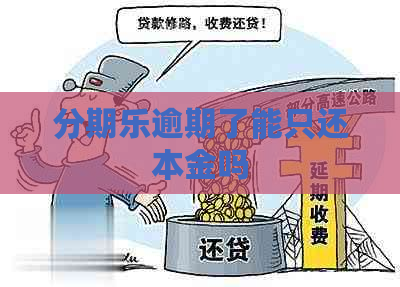 逾期了能只还本金吗