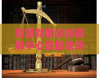 智慧新联纠纷调解中心是吗