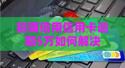 招商信用信用卡逾期5万如何解决
