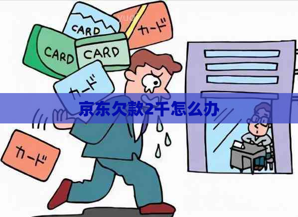 京东欠款2千怎么办
