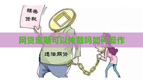网贷逾期可以仲裁吗如何操作