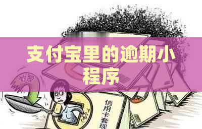 支付宝里的逾期小程序
