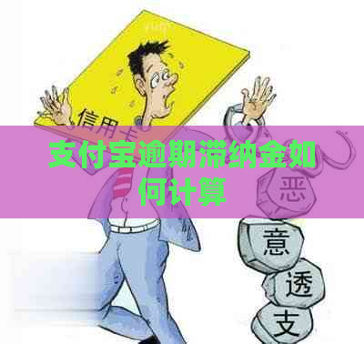 支付宝逾期滞纳金如何计算