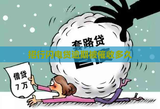 招行闪电贷逾期被多久