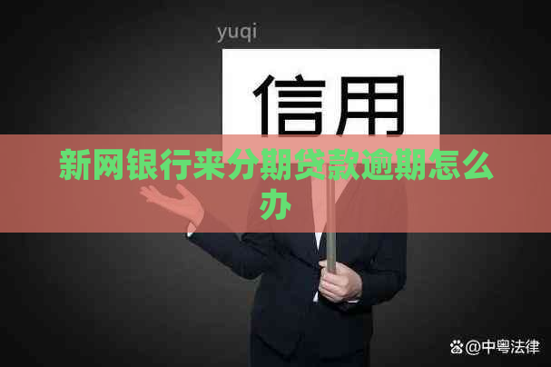 新网银行来分期贷款逾期怎么办