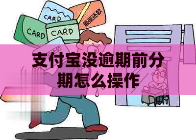支付宝没逾期前分期怎么操作