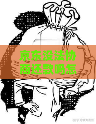 京东没法协商还款吗怎么办