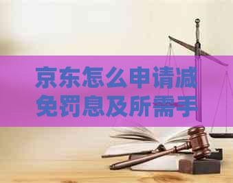 京东怎么申请减免罚息及所需手续