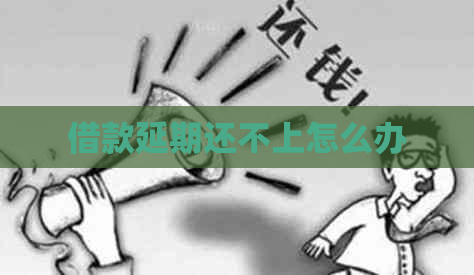 借款延期还不上怎么办