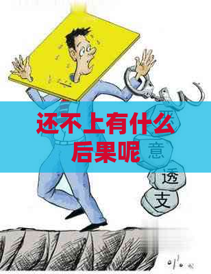 还不上有什么后果呢
