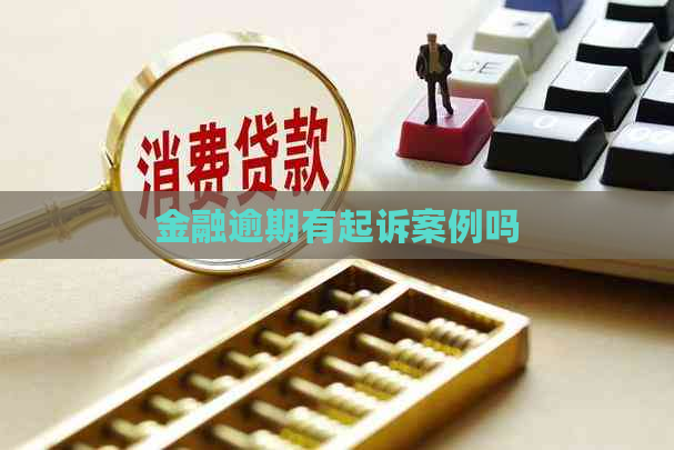 金融逾期有起诉案例吗