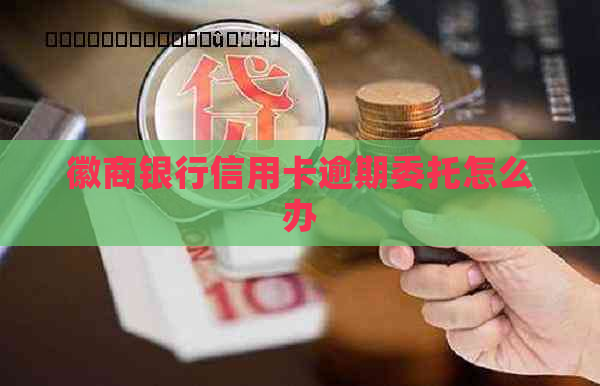 徽商银行信用卡逾期委托怎么办
