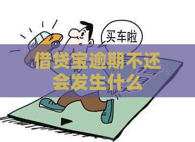 借贷宝逾期不还会发生什么