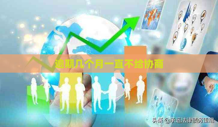 逾期几个月一直不给协商