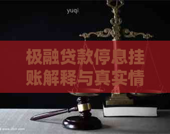 极融贷款停息挂账解释与真实情况
