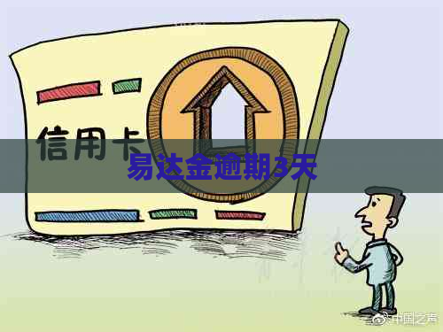 易达金逾期3天