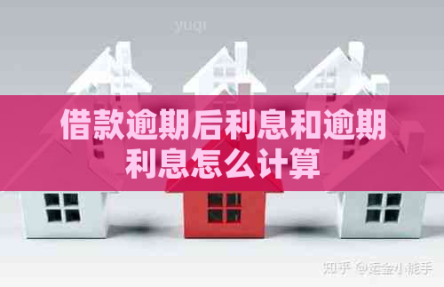 借款逾期后利息和逾期利息怎么计算