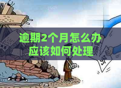逾期2个月怎么办应该如何处理