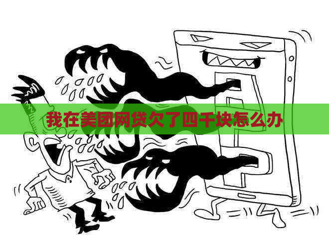 我在美团网贷欠了四千块怎么办