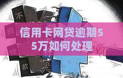 信用卡网贷逾期55万如何处理