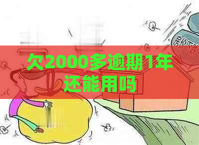 欠2000多逾期1年还能用吗