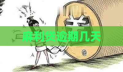 麻利贷逾期几天