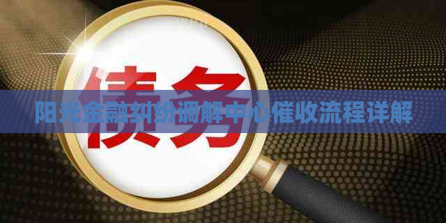 阳光金融纠纷调解中心流程详解