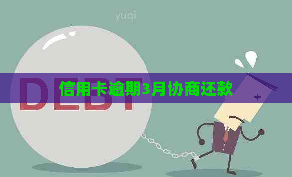 信用卡逾期3月协商还款