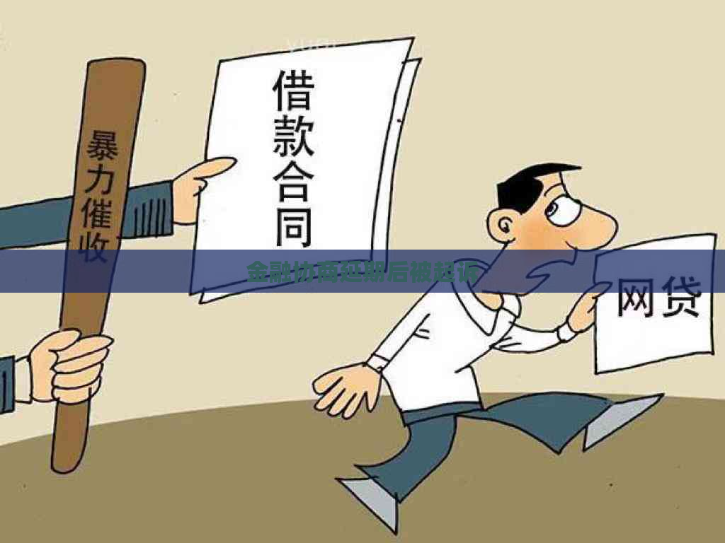 金融协商延期后被起诉