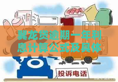翼龙贷逾期一年利息计算公式及具体金额