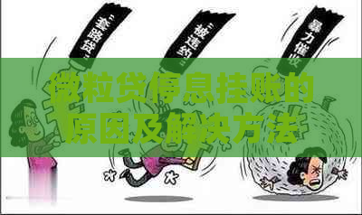 微粒贷停息挂账的原因及解决方法