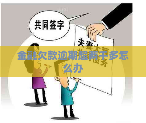 金融欠款逾期超两千多怎么办