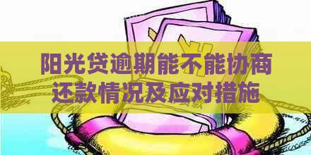 阳光贷逾期能不能协商还款情况及应对措施