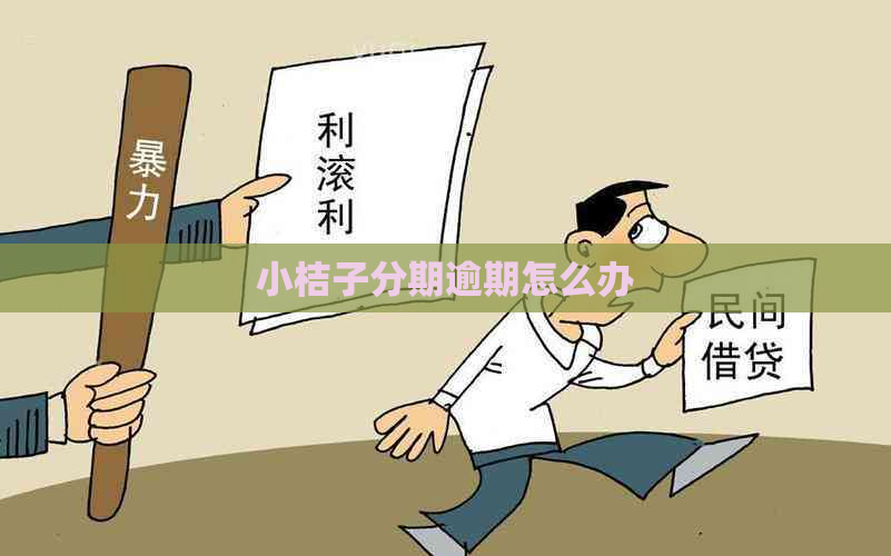 小桔子分期逾期怎么办