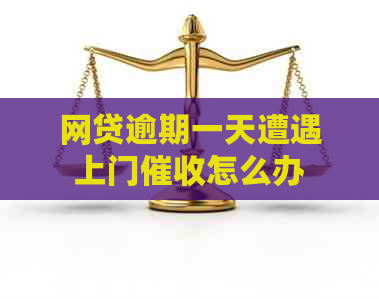 网贷逾期一天遭遇上门怎么办