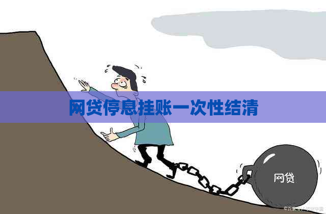 网贷停息挂账一次性结清