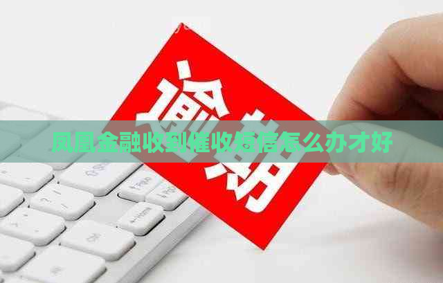 凤凰金融收到短信怎么办才好