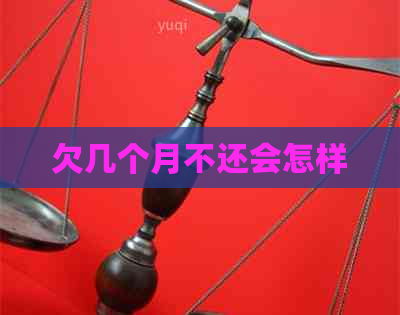 欠几个月不还会怎样