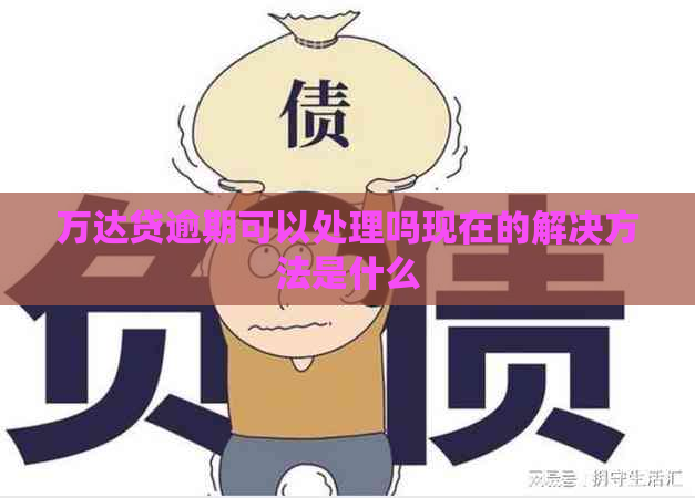 万达贷逾期可以处理吗现在的解决方法是什么