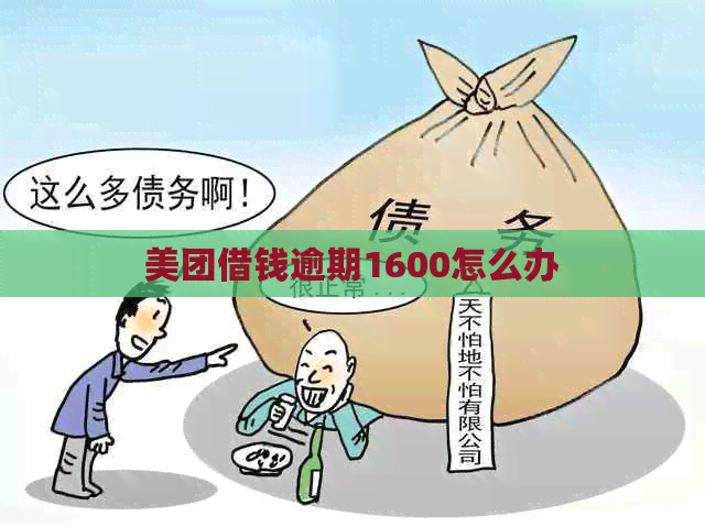 美团借钱逾期1600怎么办