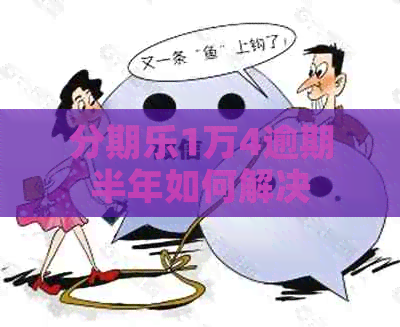1万4逾期半年如何解决