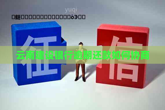 云南建设银行逾期还款如何协商