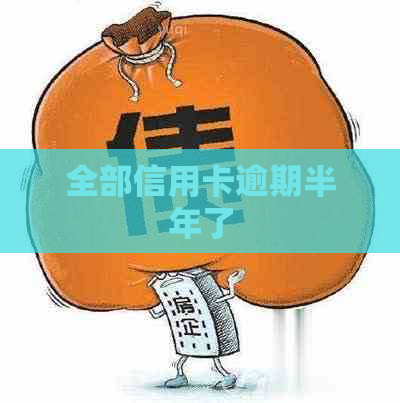 全部信用卡逾期半年了