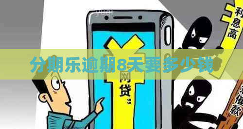 逾期8天要多少钱