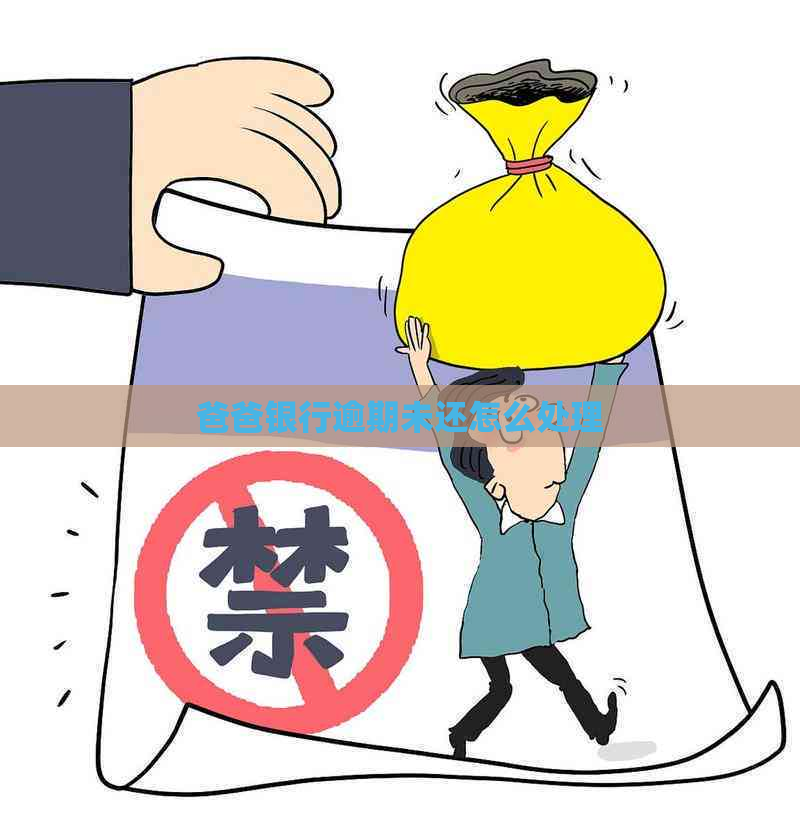 爸爸银行逾期未还怎么处理