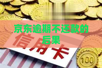 京东逾期不还款的后果