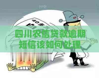 四川农信贷款逾期短信该如何处理